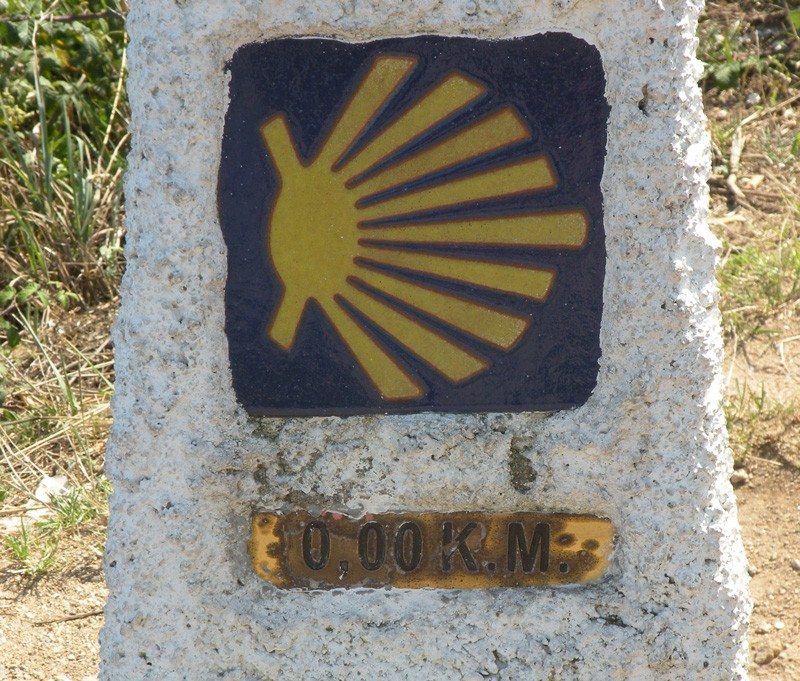 0 Km Marker at Finisterre