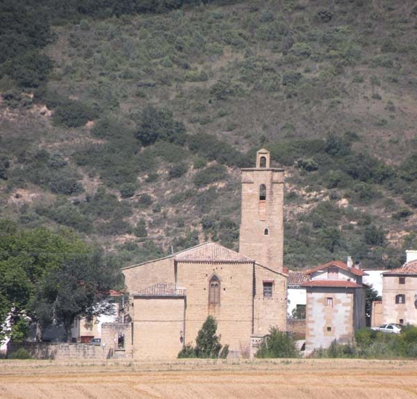 Landscape in Spain on Camino