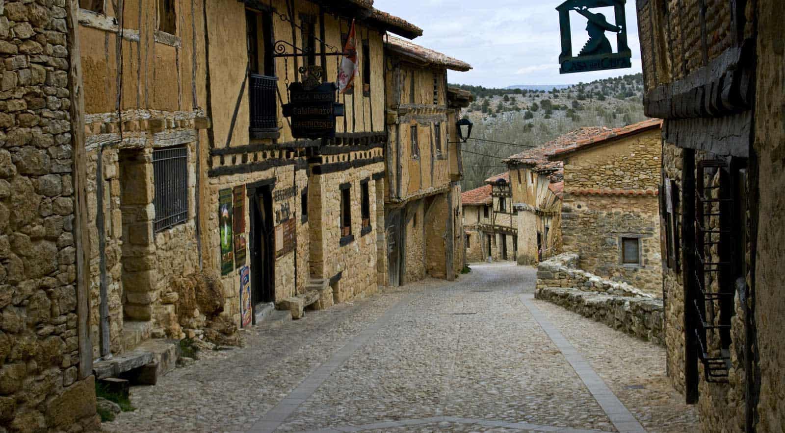 Village in Spain Camino