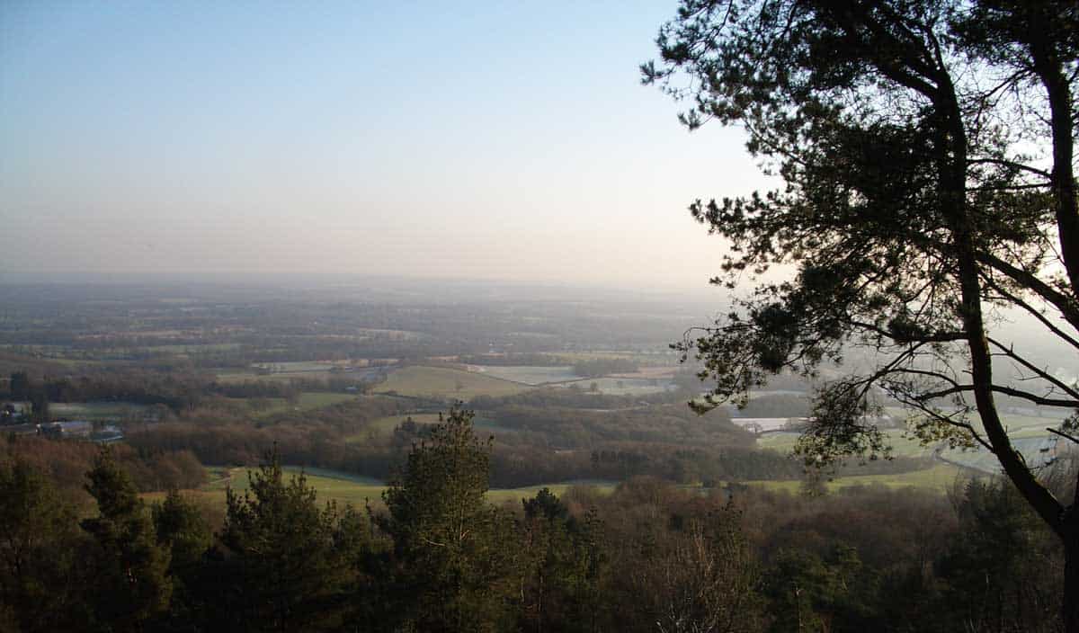Ockley to Leith Hill