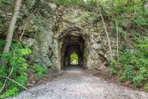 Katy Trail tunnel