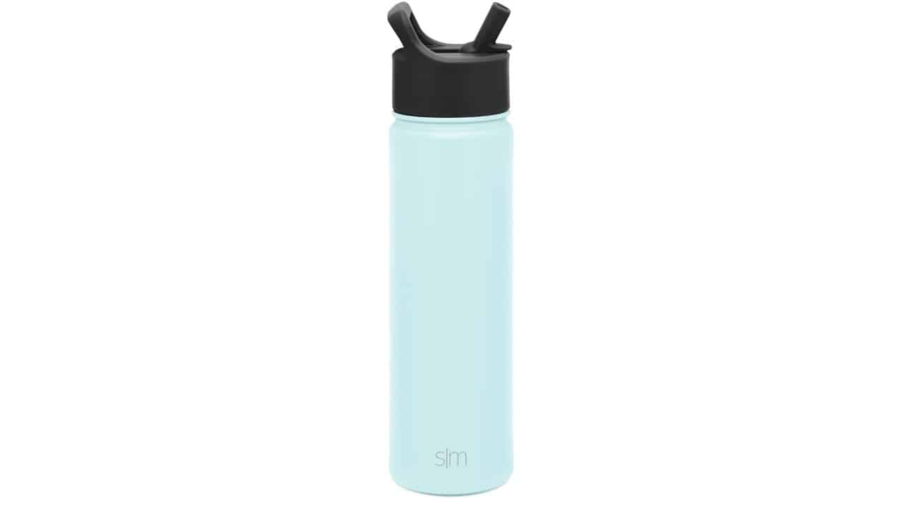 Summit water bottle with straw