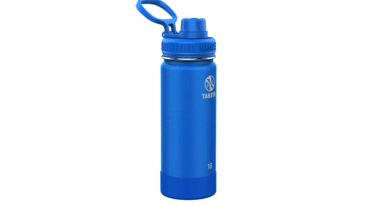 Blue Takeya Actives bottle