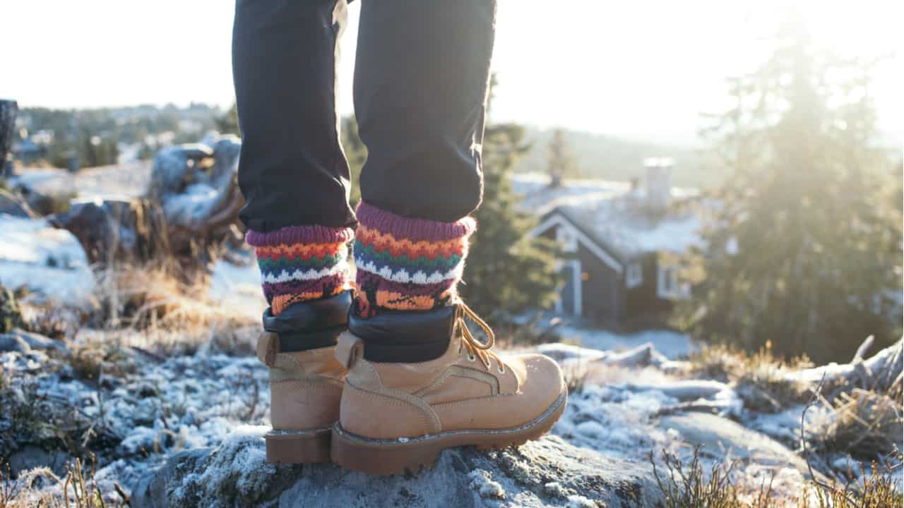 wool hiking socks