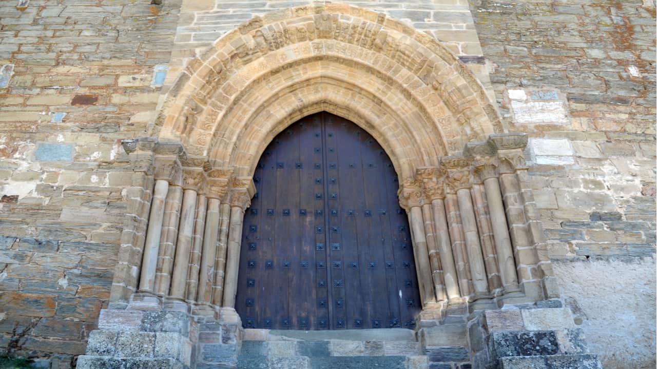 Door of Forgiveness on the Camino
