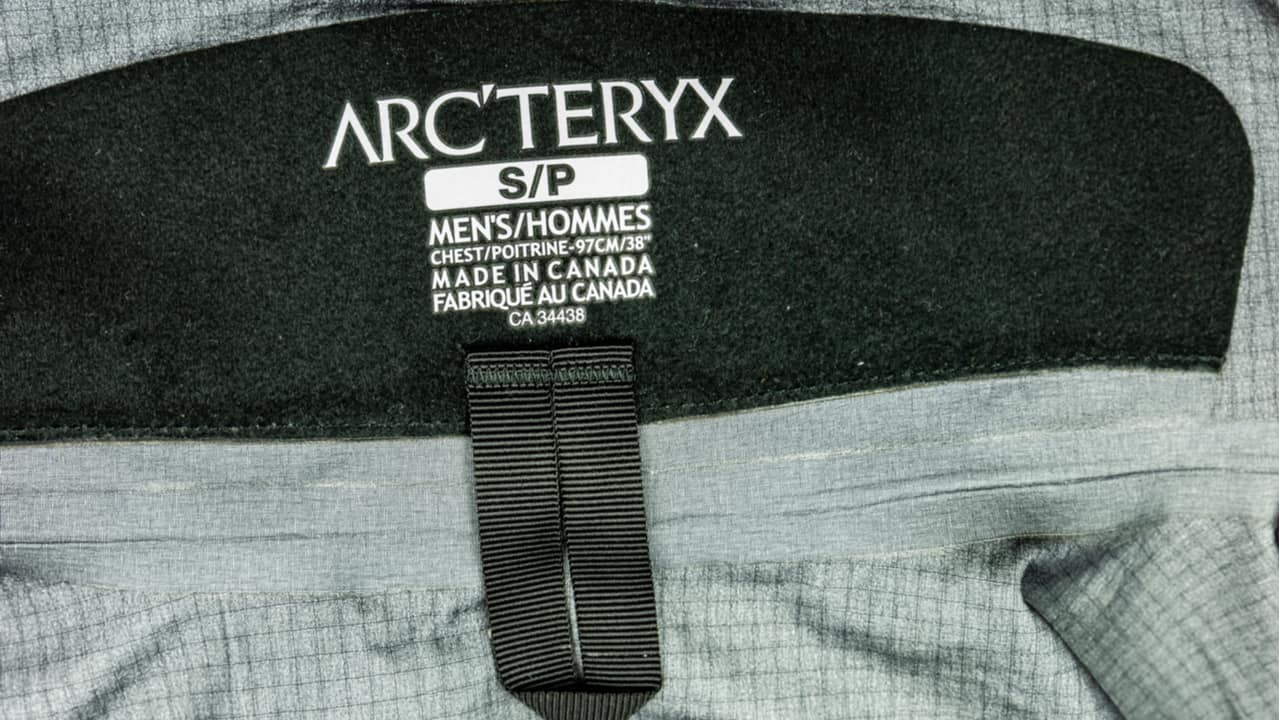 Membrane of Arc’teryx jacket
