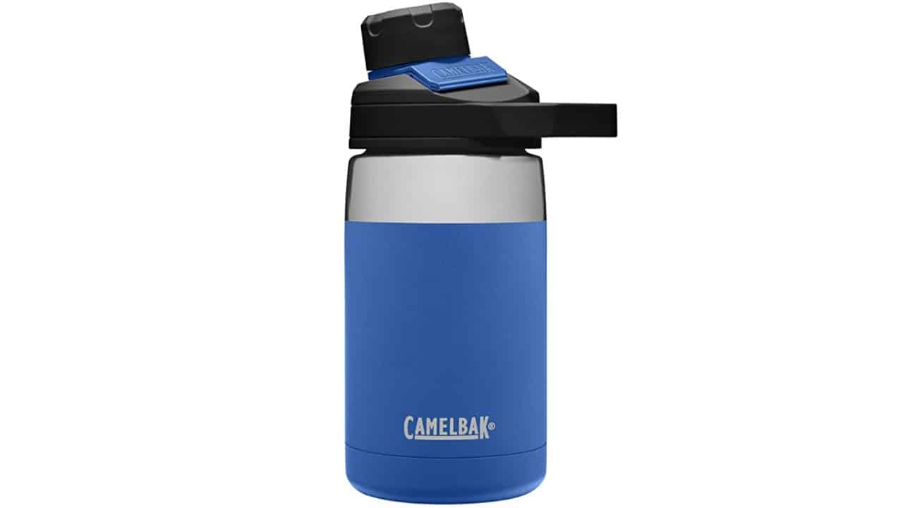 Blue Camelbak bottle