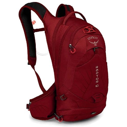 Red Osprey pack
