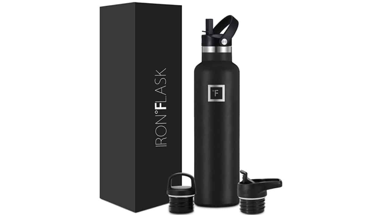 Black Iron Flask bottle