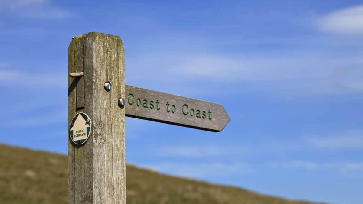 Coast to Coast signpost