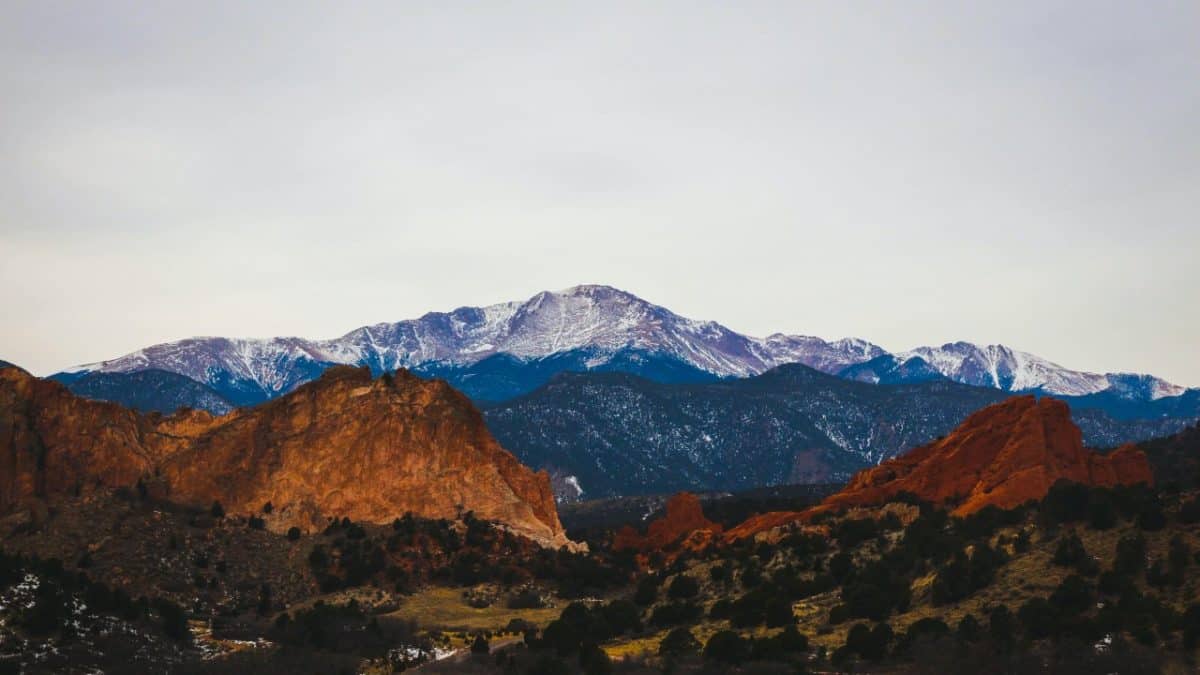 Mountains in Colorado Springs