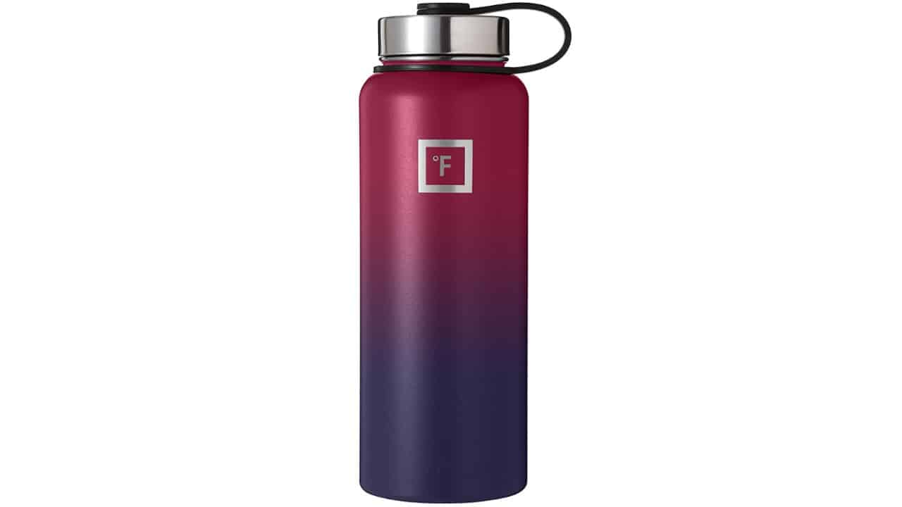 Purple Iron Flask