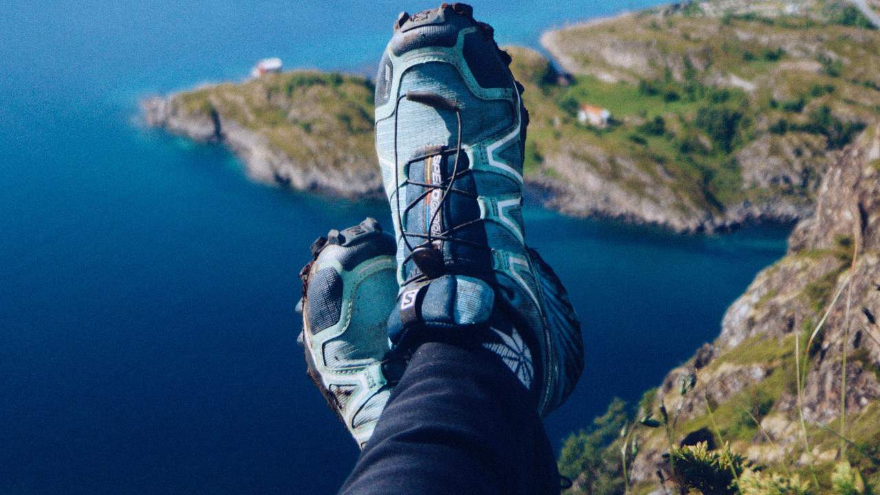 Blue Salomon hiking shoes