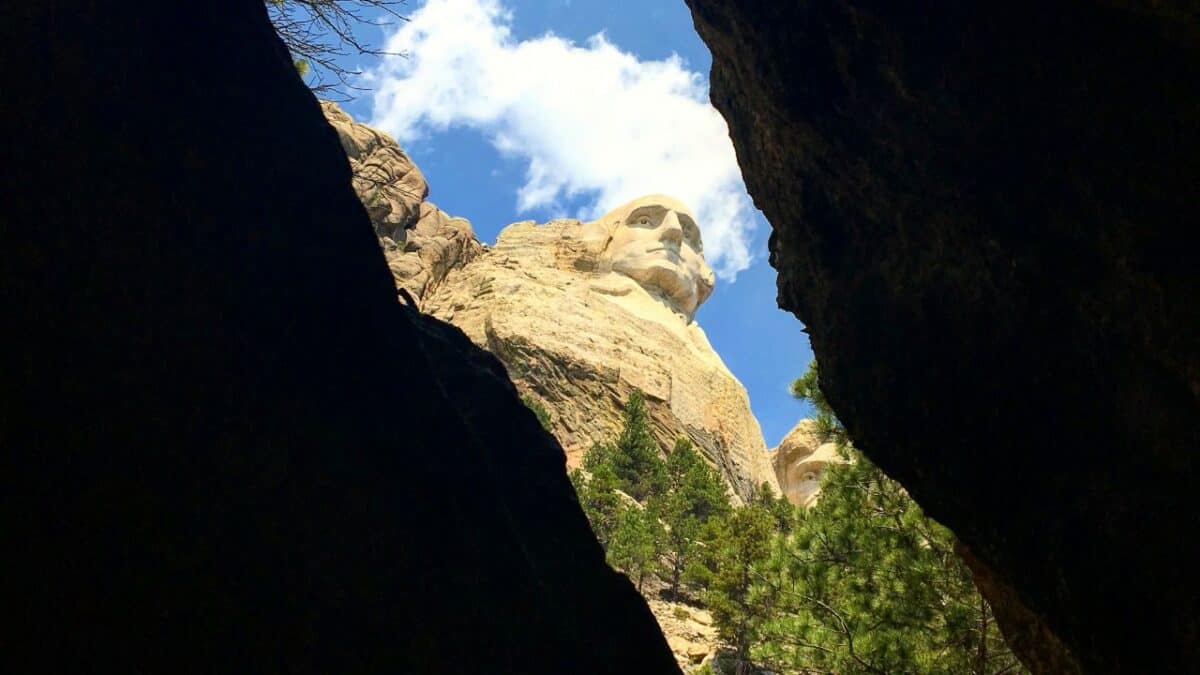Cave near Mt Rushmore