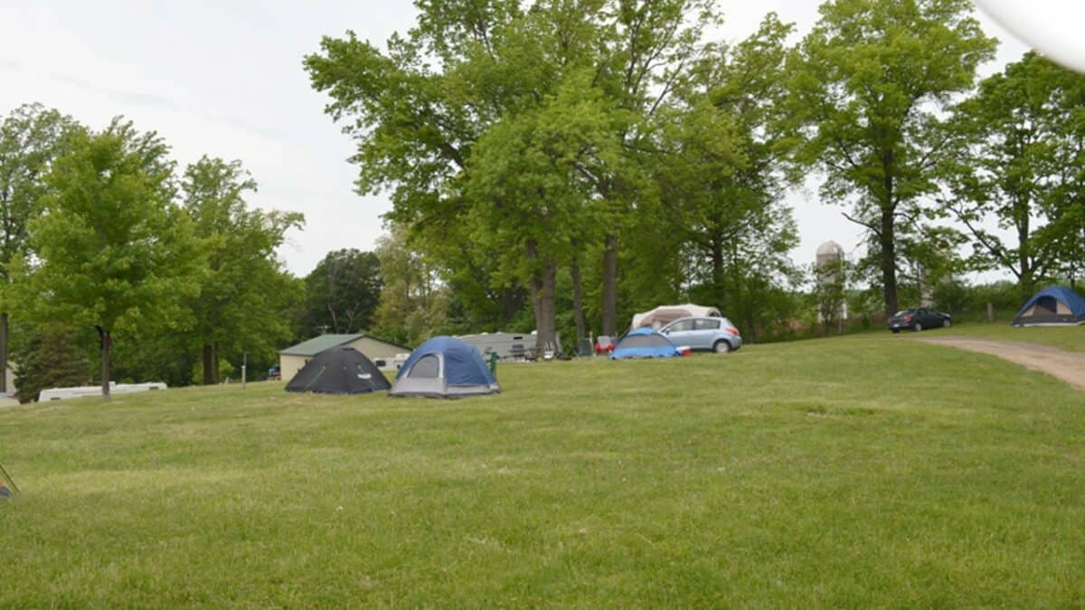 Michigan City RV and Tent Camp near Indiana State Park
