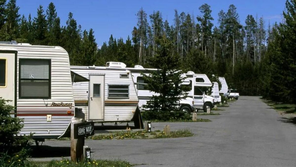 RV Campground in National Park