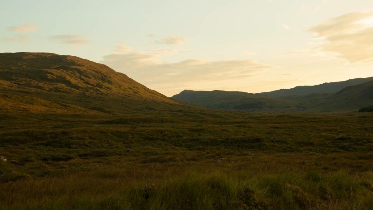 Sunset over Bridge of Orchy