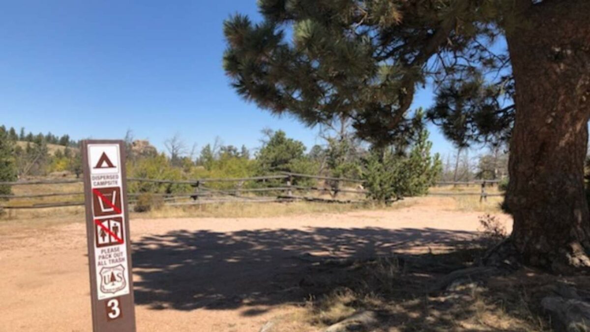 Vedauwoo Dispersed Campground in Wyoming