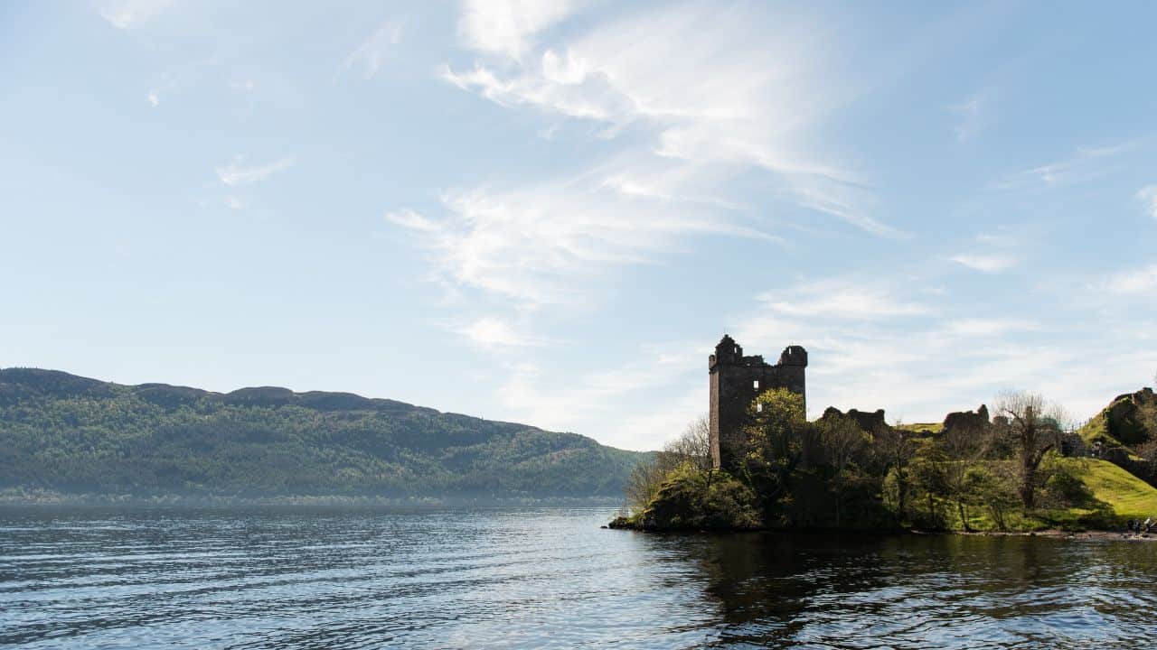 Wild camping at Loch Ness