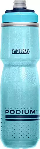 CamelBak Podium Chill Insulated Bike Water Bottle 24 oz, Lake Blue