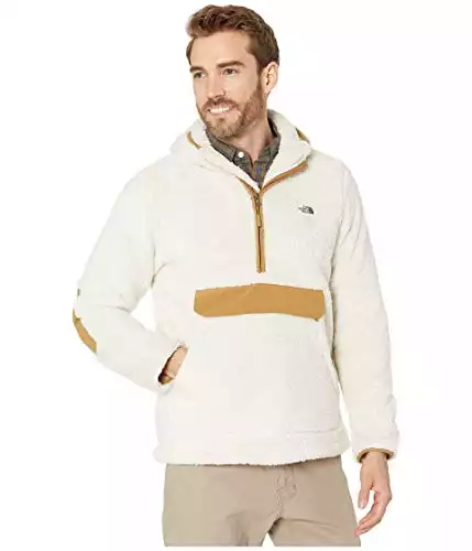 THE NORTH FACE Men's CAMPSHIRE Pullover Hoodie (Vintage White/British Khaki, L)