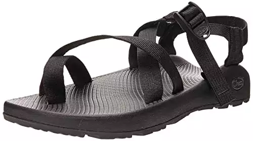 Chaco Mens Z/2 Classic, With Toe Loop, Outdoor Sandal, Black 11 M