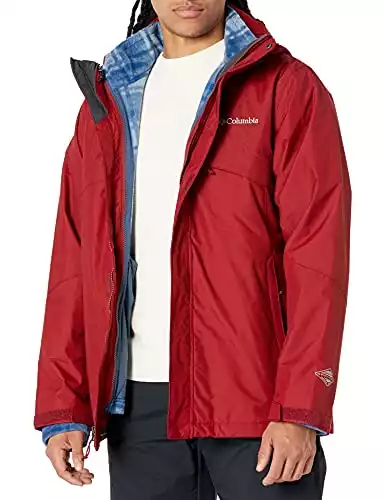 Columbia Men’s Bugaboo II Fleece Interchange Jacket, Waterproof and Breathable