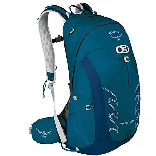 Osprey Packs Talon 22 Men's Hiking Backpack, Small/Medium, Ultramarine Blue
