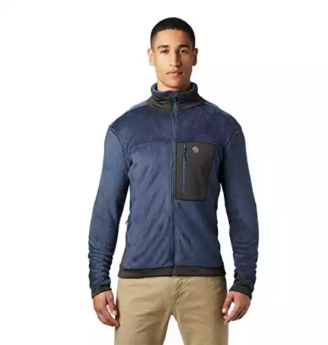 Mountain Hardwear Men's Standard Polartec High Loft Jacket, Zinc, Large