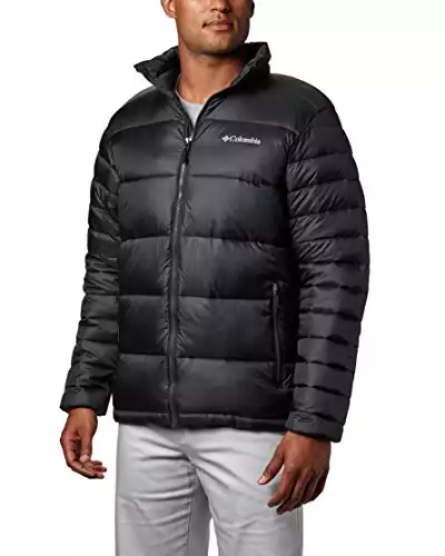 Columbia Men's Frost Fighter Insulated Warm Puffer Jacket, black, L