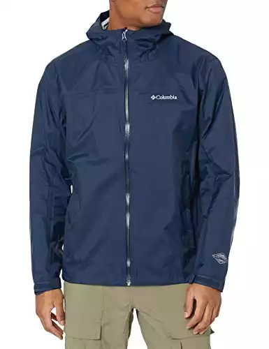 Columbia Sportswear Men's Evaporation Jacket, Collegiate Navy, Large
