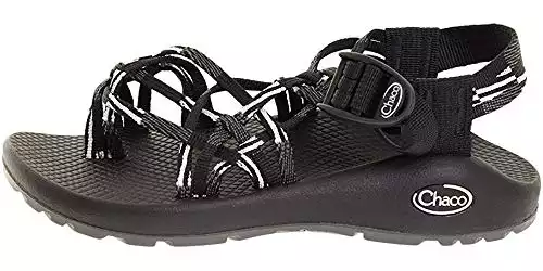 Chaco Women's ZX/3 Classic Sandal, Scatter Black & White, 8 M US