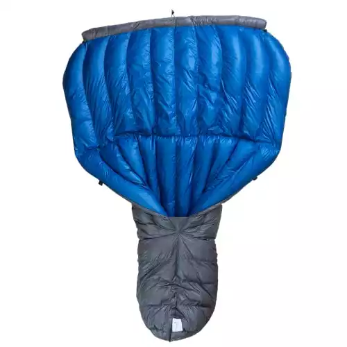 Outdoor Vitals Down TopQuilt for Ultralight Backpacking